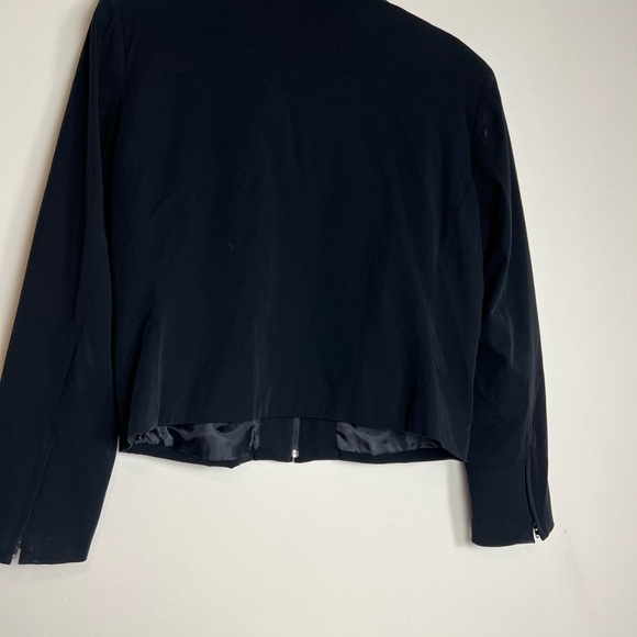 Vintage 90s Ralph Ralph Lauren Zip-Front Stand-Collar Jacket size large - Picture 2 of 7